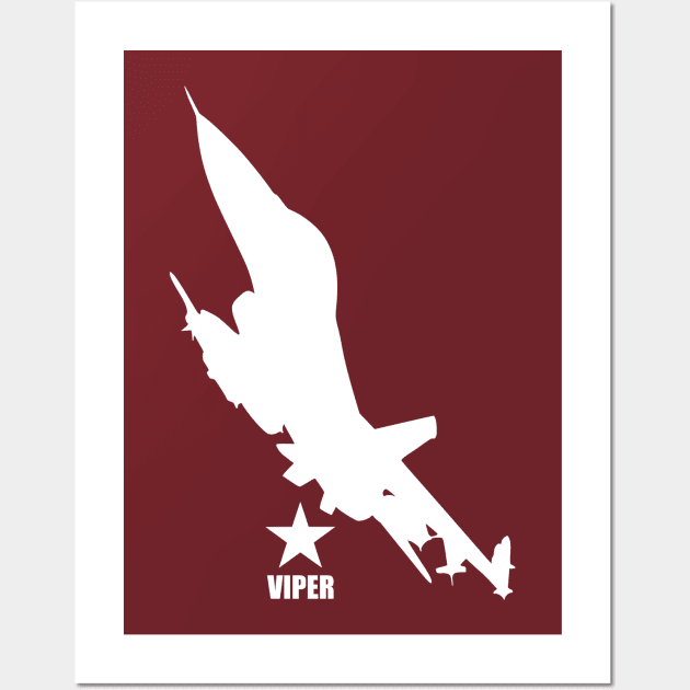 F-16 Viper Wall Art by TCP